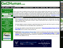 Tablet Screenshot of get2human.com